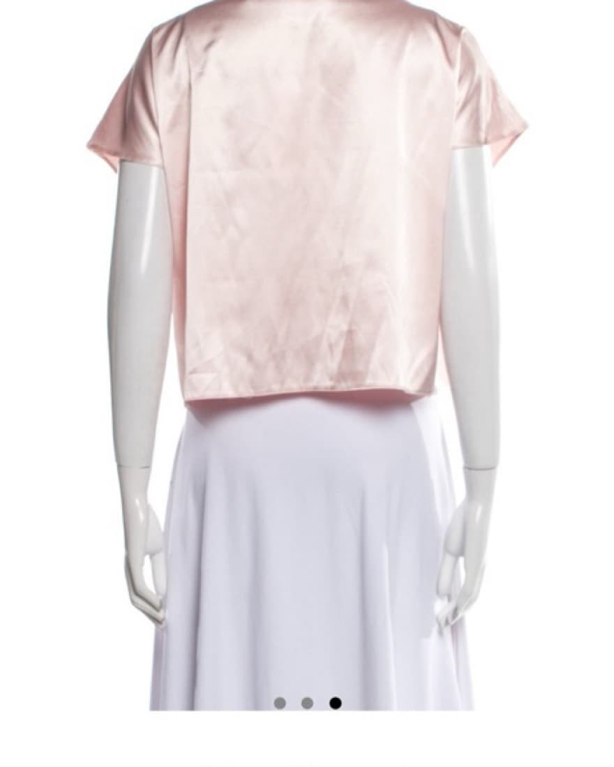 Vivian Alexander Bow Silk Top - Image 3