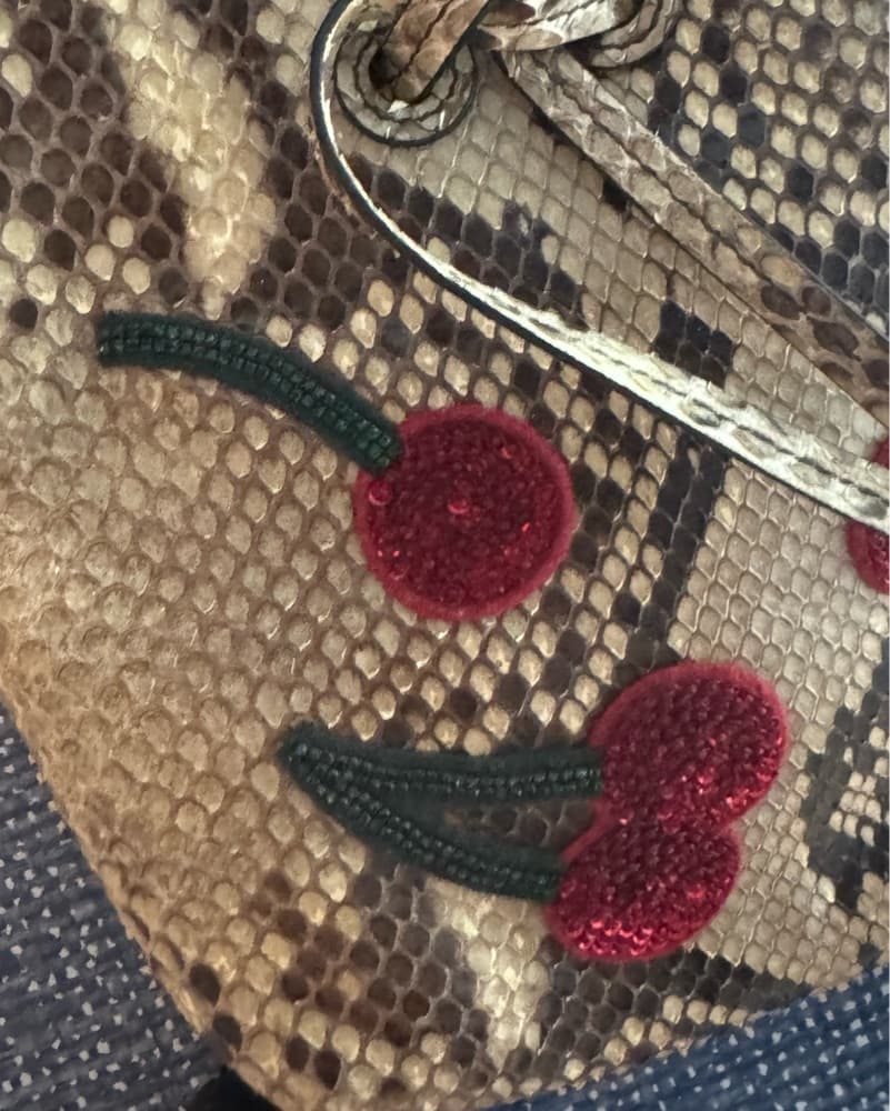 Altuzarra Snakeskin Bucket Bag  - Image 4