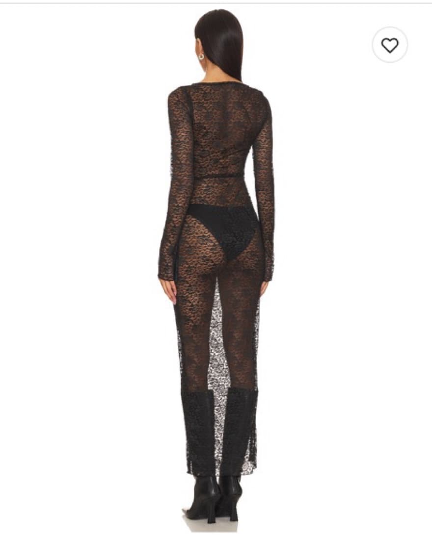 Lioness Fever Lace Maxi Dress - Image 2
