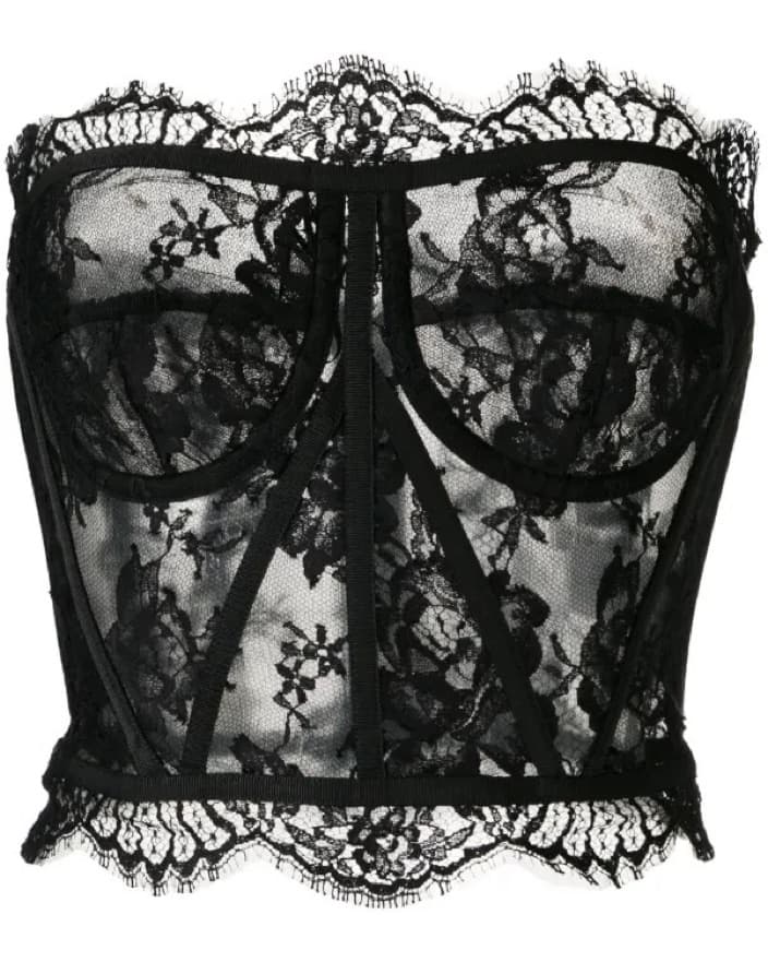 Dolce & Gabbana Lace Bustier - Image 1