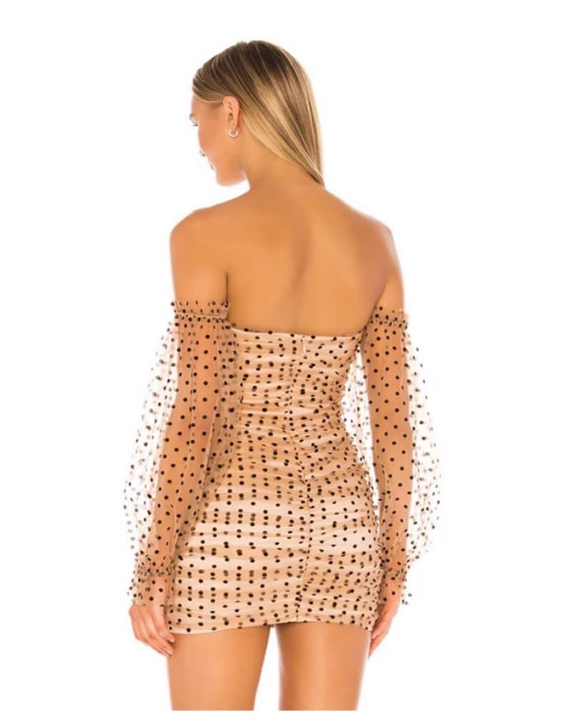 Majorelle Polka Dot Dress  - Image 2