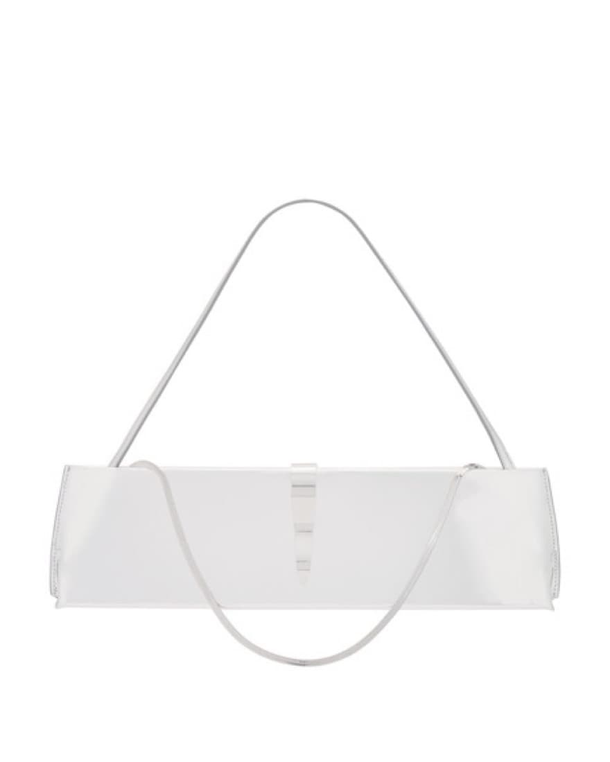 Retrofete Silver Clutch Bag - Image 1