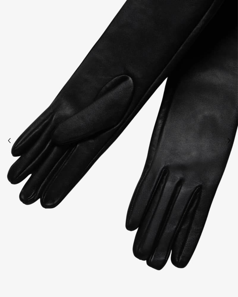LAMARQUE GISELE LEATHER EVENING GLOVES - Image 2