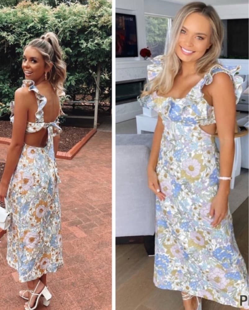 Zimmerman Floral Ruffle Maxi Dress - Image 2