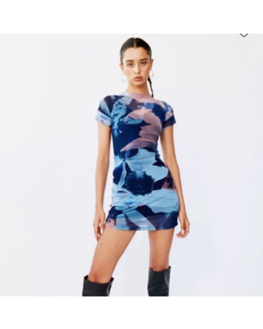 With Jean Sami Print Dress - Image 2