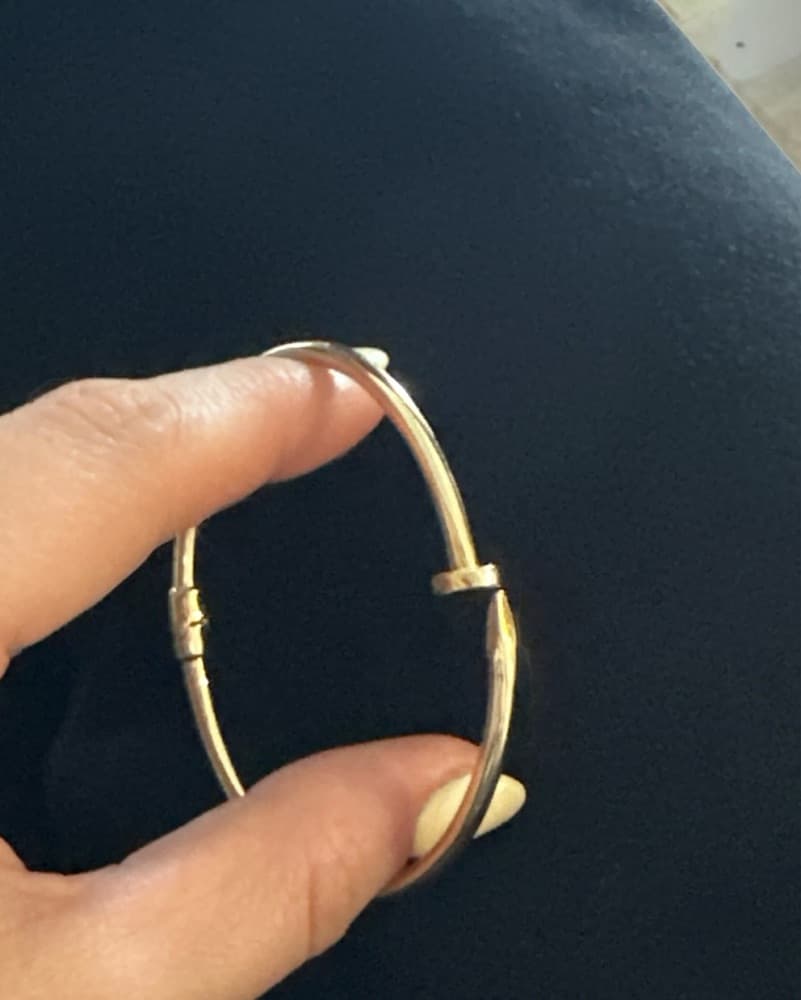 14K Nail Bracelet - Image 3