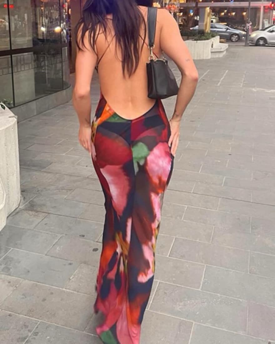 AMAZON Long Slip Dress - Image 3