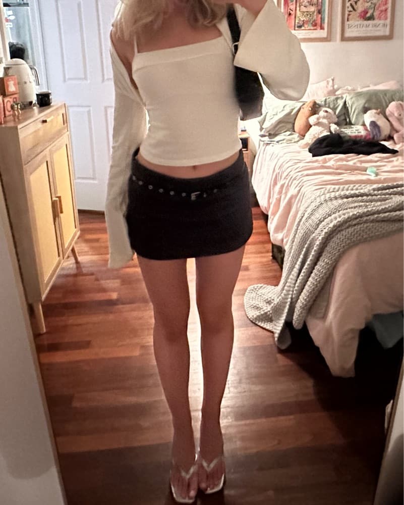 With Jean Skirt  - Image 3