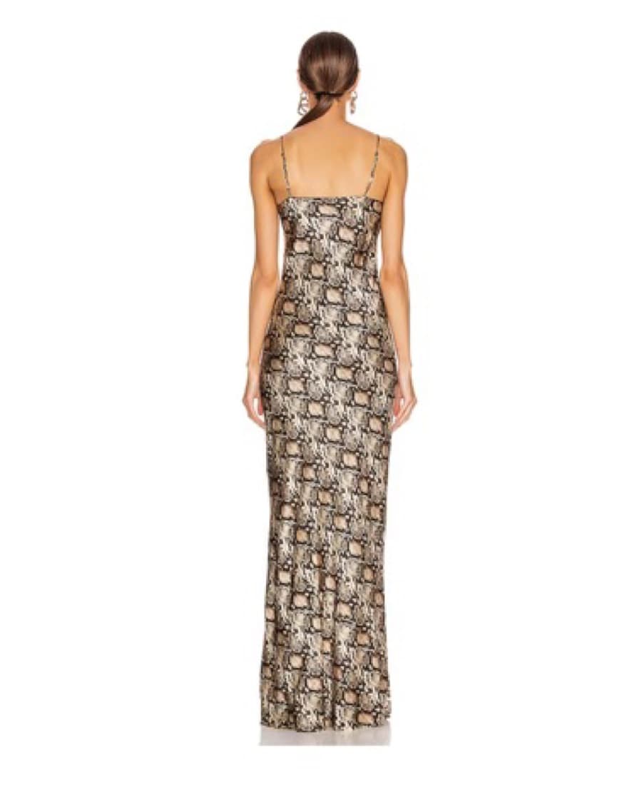 Nili Lotan Cami Snake-Print Gown - Image 2