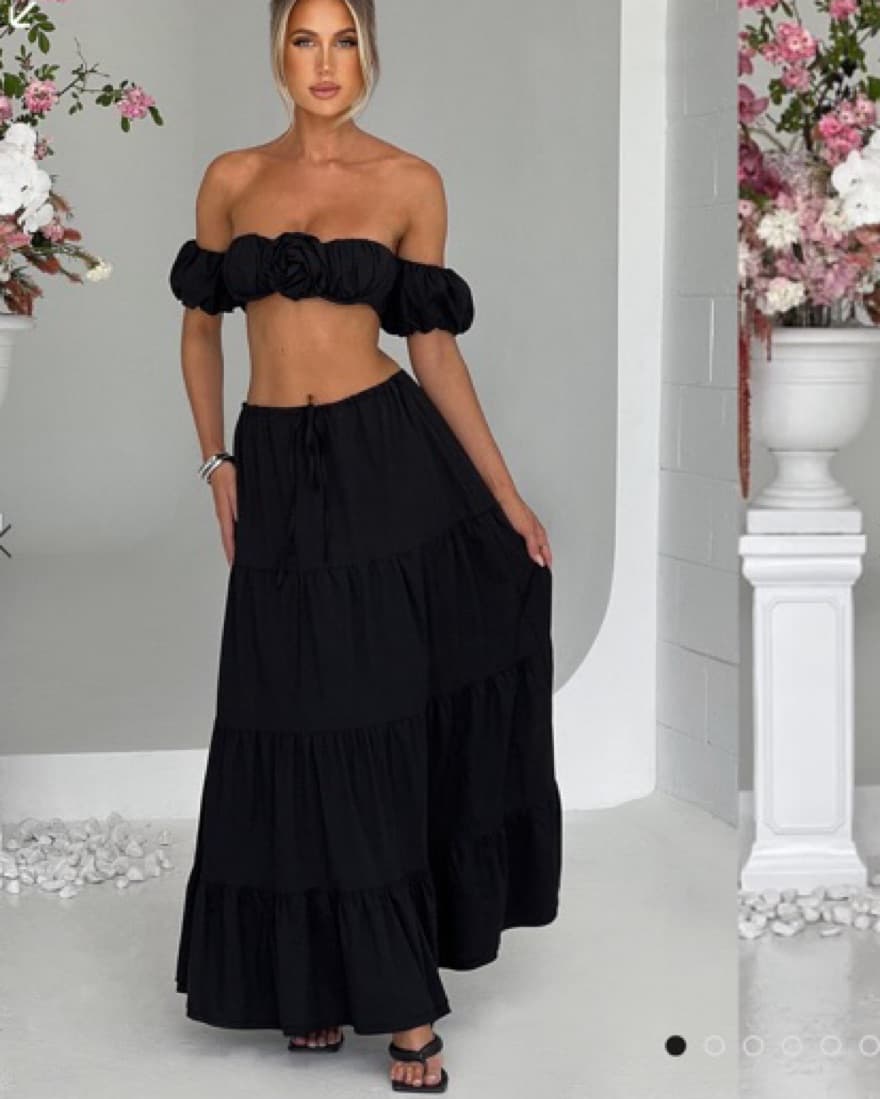 CARMEN MAXI SET - BLACK - Image 3