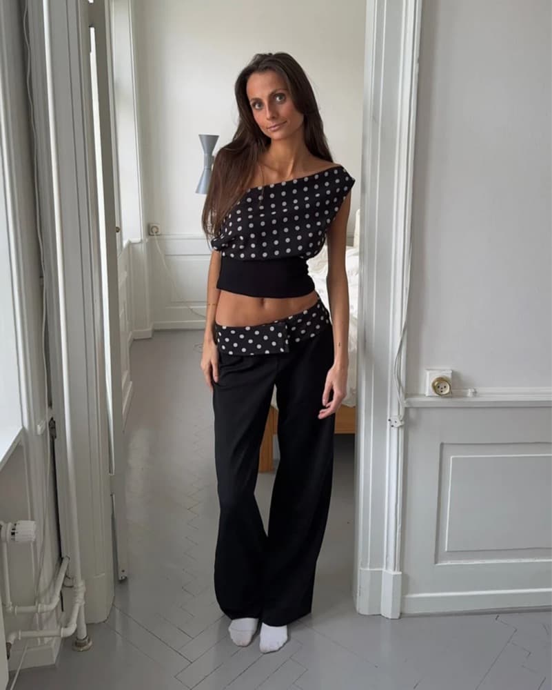 Poka Dot Matching Set  - Image 3