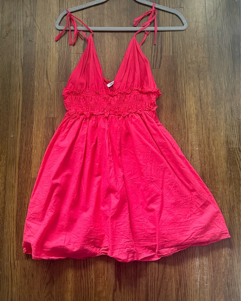 Vibrant Ruffle Cami Dress - Image 2