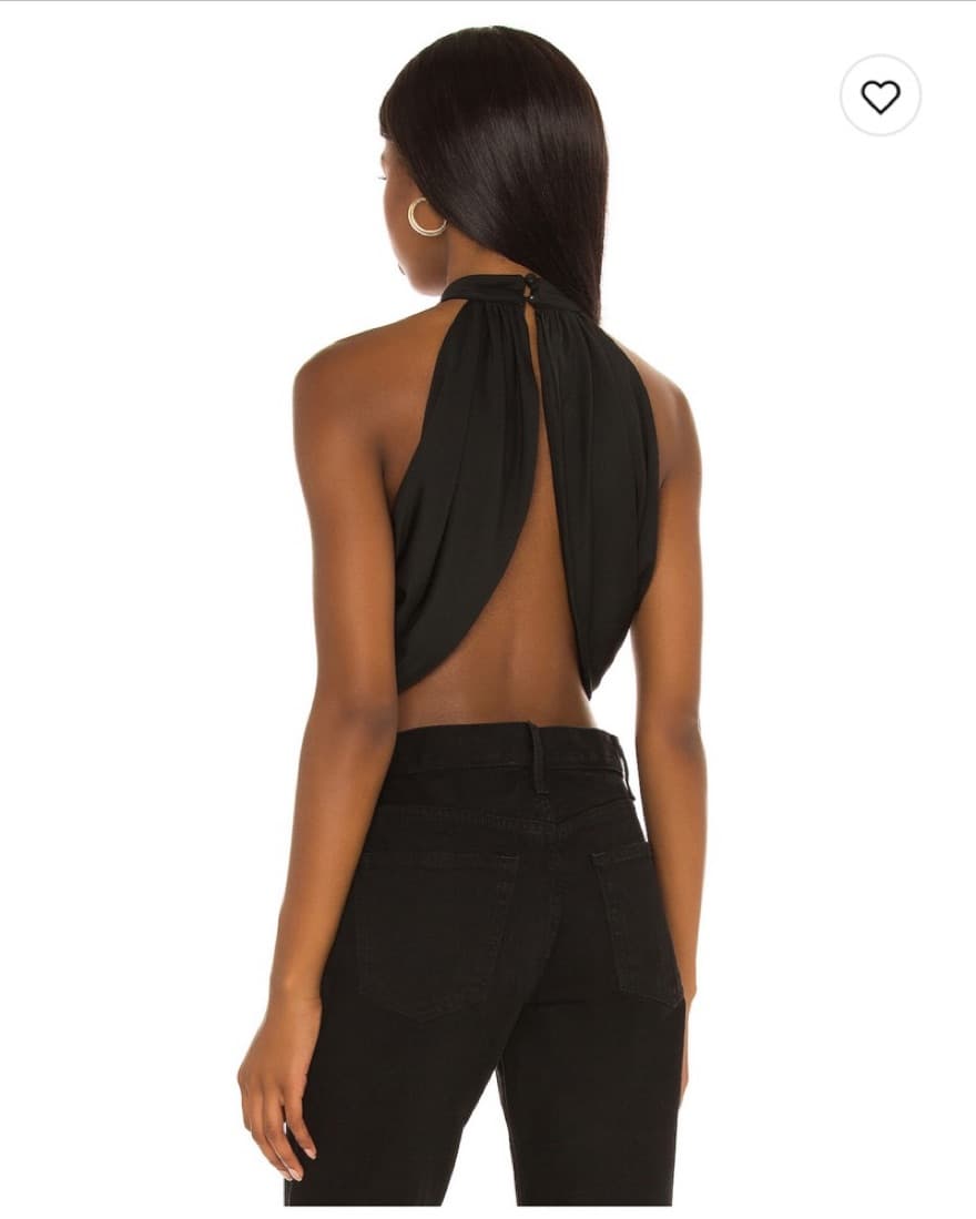 Superdown Emani Wrap Crop Top - Image 2