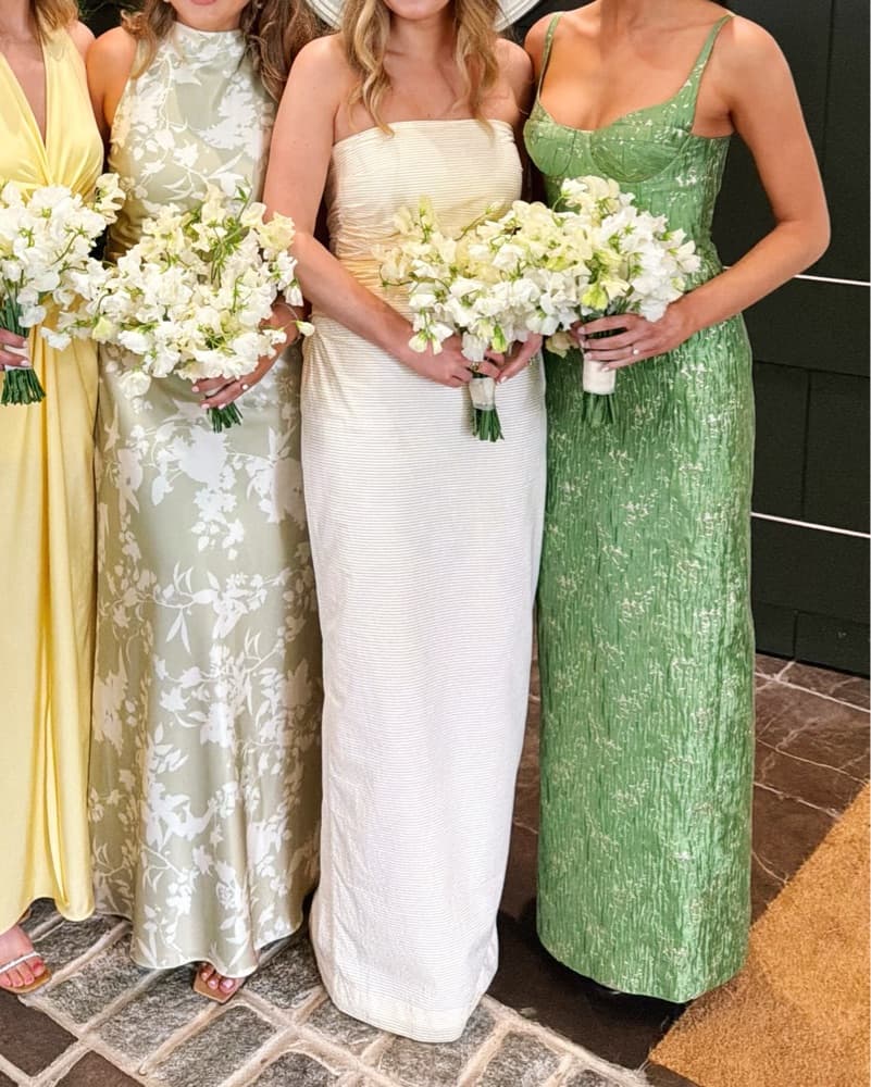 Bernadette Yellow Vera Strapless Dress - Image 1