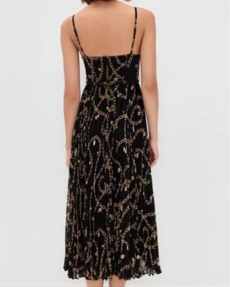Zimmermann Chain Print Midi Dress - Image 2