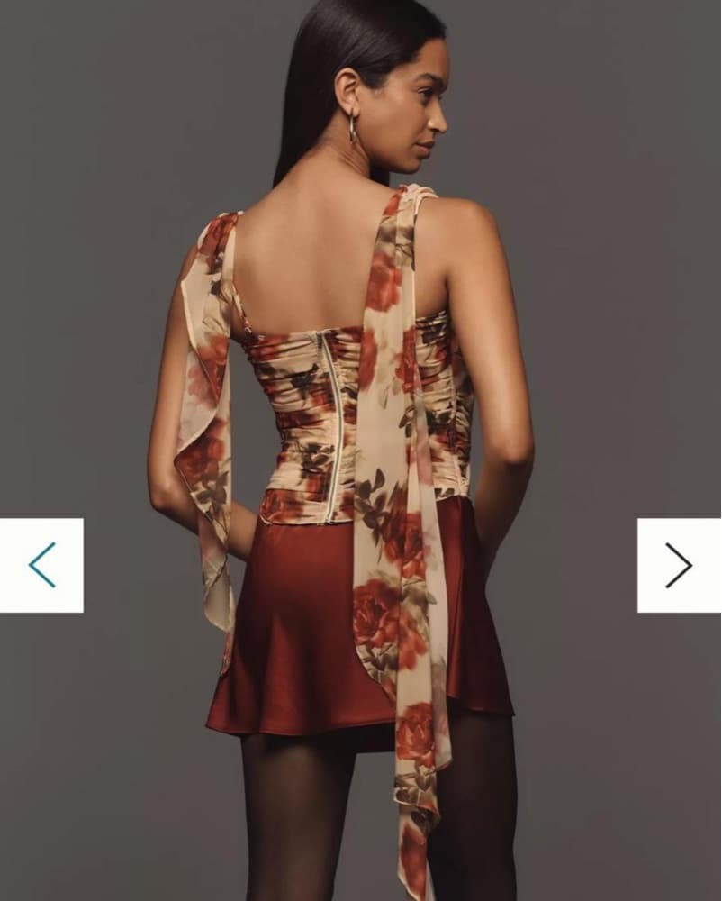 For Love & Lemon Harper Draped Corset - Image 3