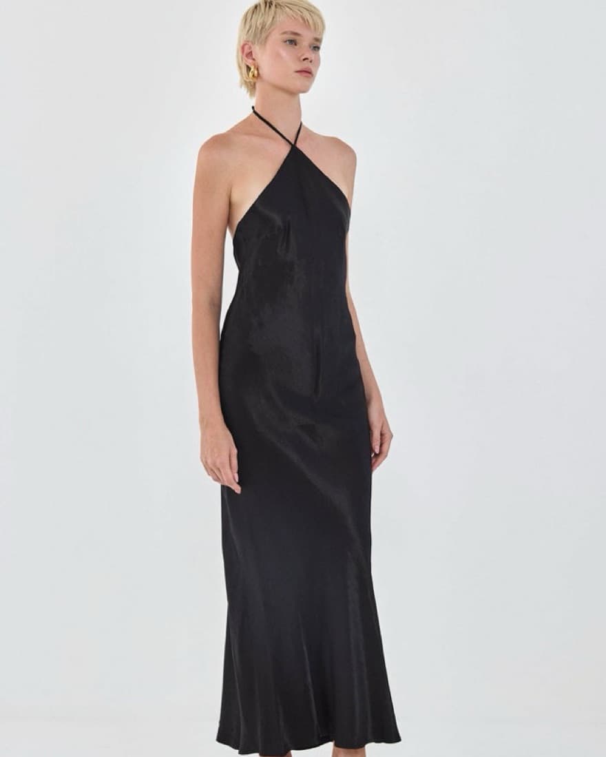 De Rococo Collar Maxi Dress - Image 1