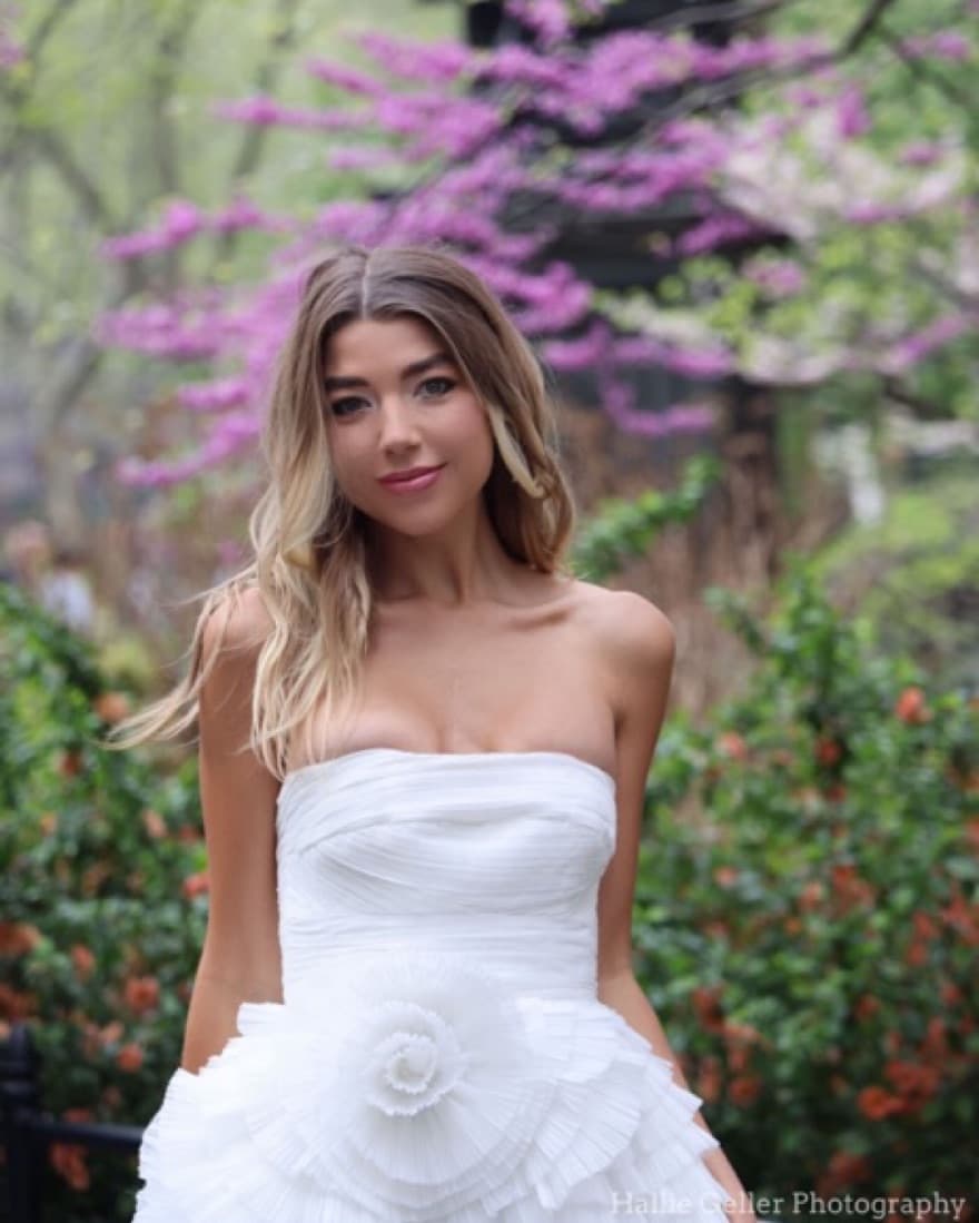 Aje White Sculptura Pleated Dress  - Image 2