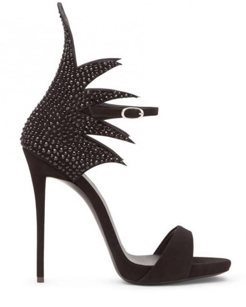 Giuseppe Zanotti Crystal Black Heels 8.5 - Image 2