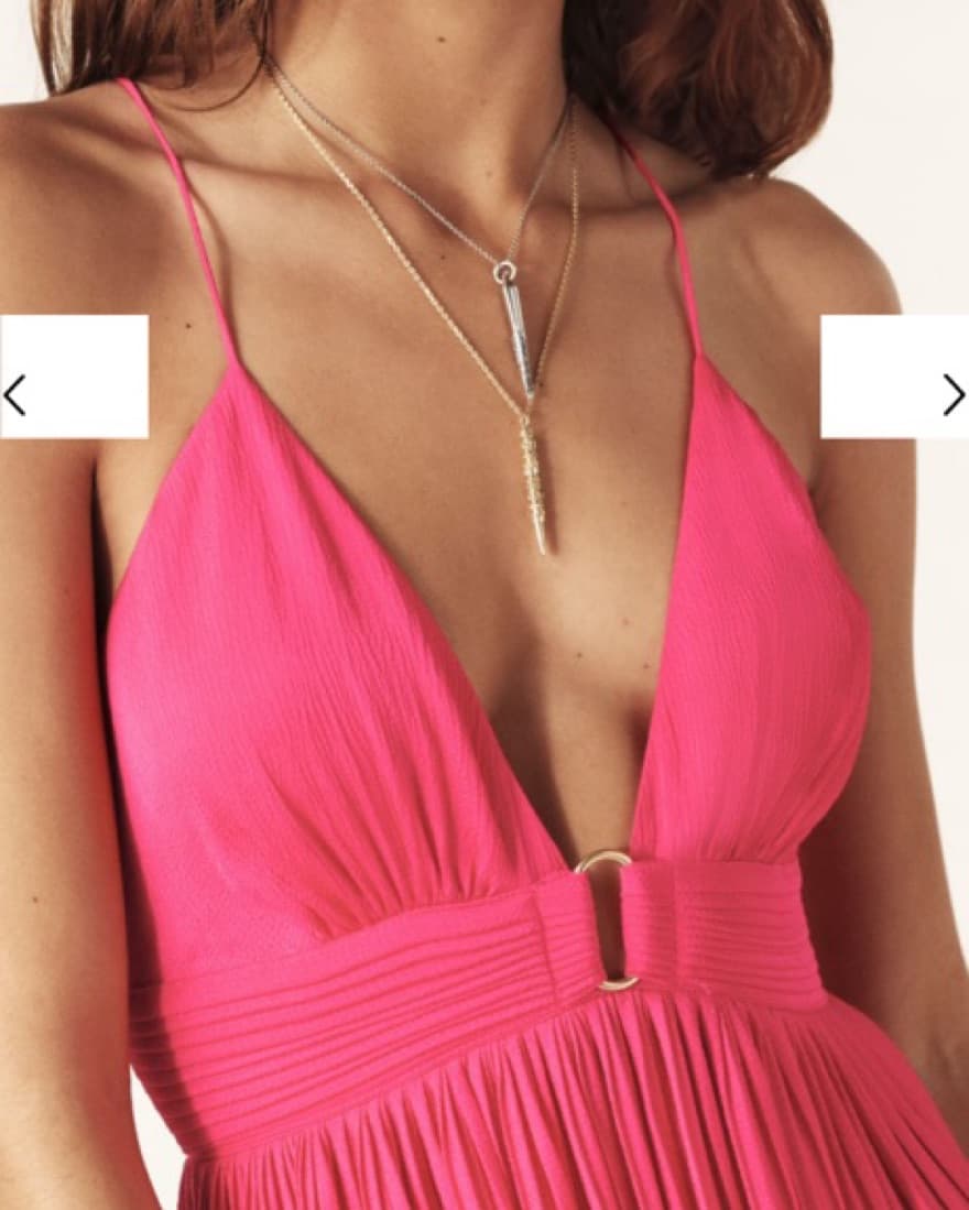 Ba&sh Wasta Long Dress In Pink - Image 6