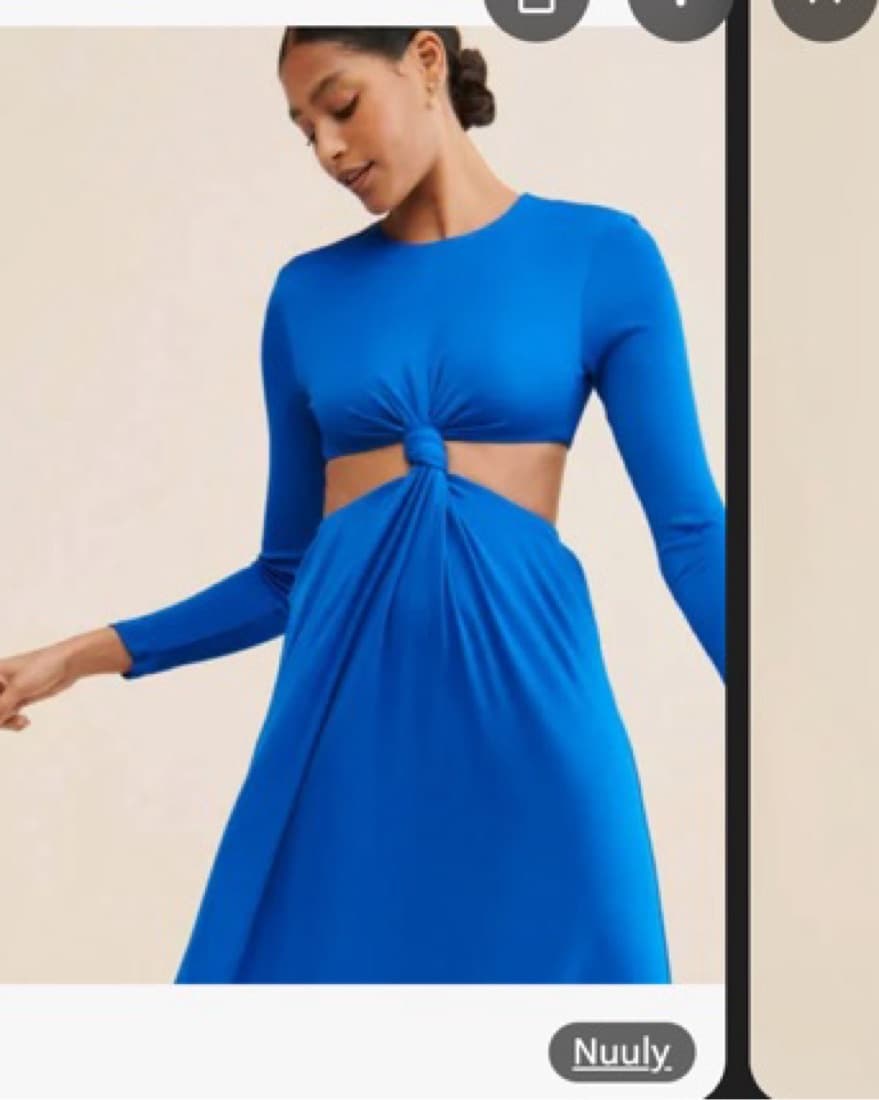 Farm Rio Blue Dress  - Image 3