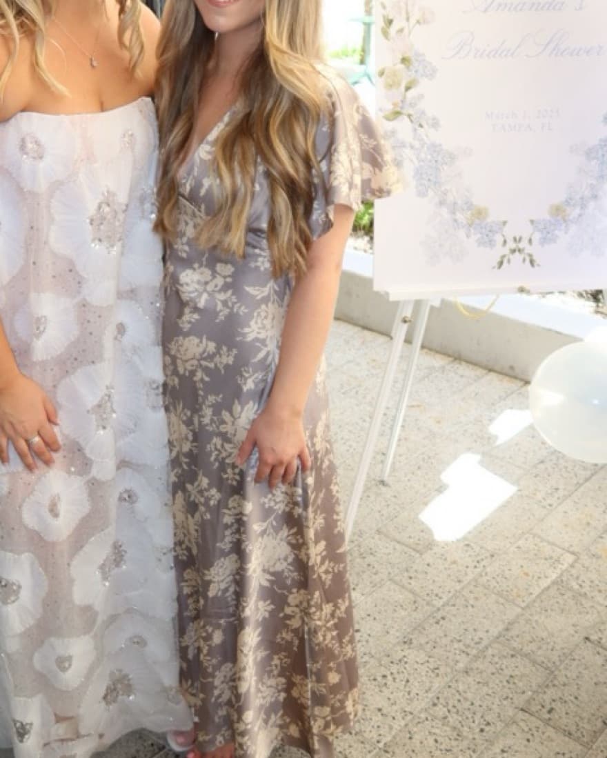 A&F Camille Floral Maxi Dress - Image 3