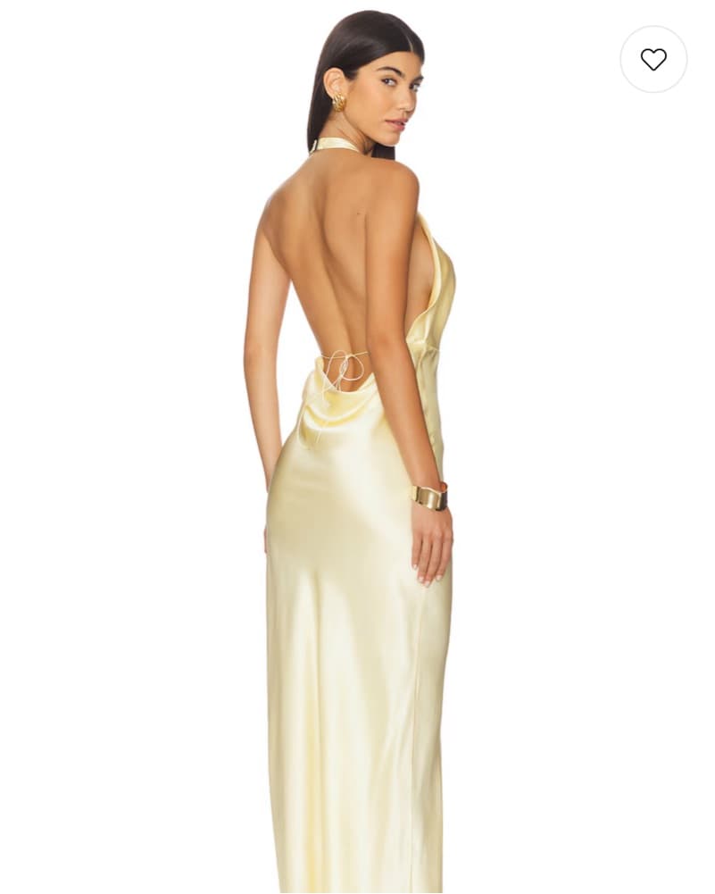 Natalie Rolt Angelica Silk Yellow Maxi  - Image 3