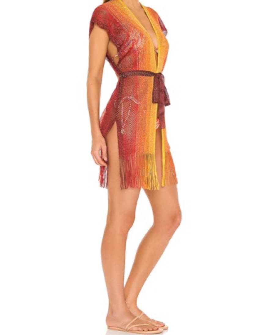 Luli Fama Revolve Ombre Glitter Duster - Image 2