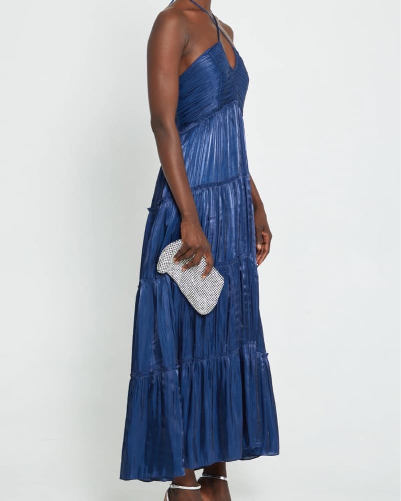 O.P.T. Blue Tiered Dress - Image 4