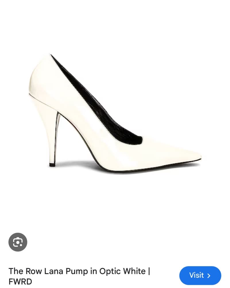 The Row White Pumps  - Image 3