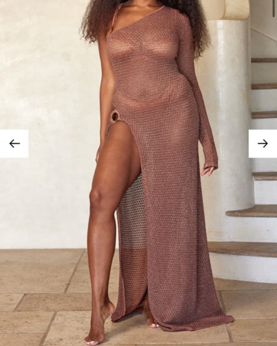 Monday Swimwear Palermo Dress - Bronze  - Image 3