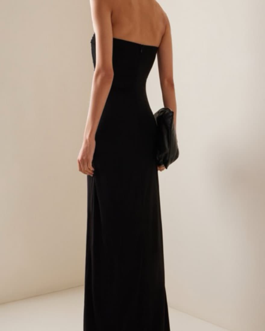 Christopher Esbsr Strapless Maxi Dress - Image 2