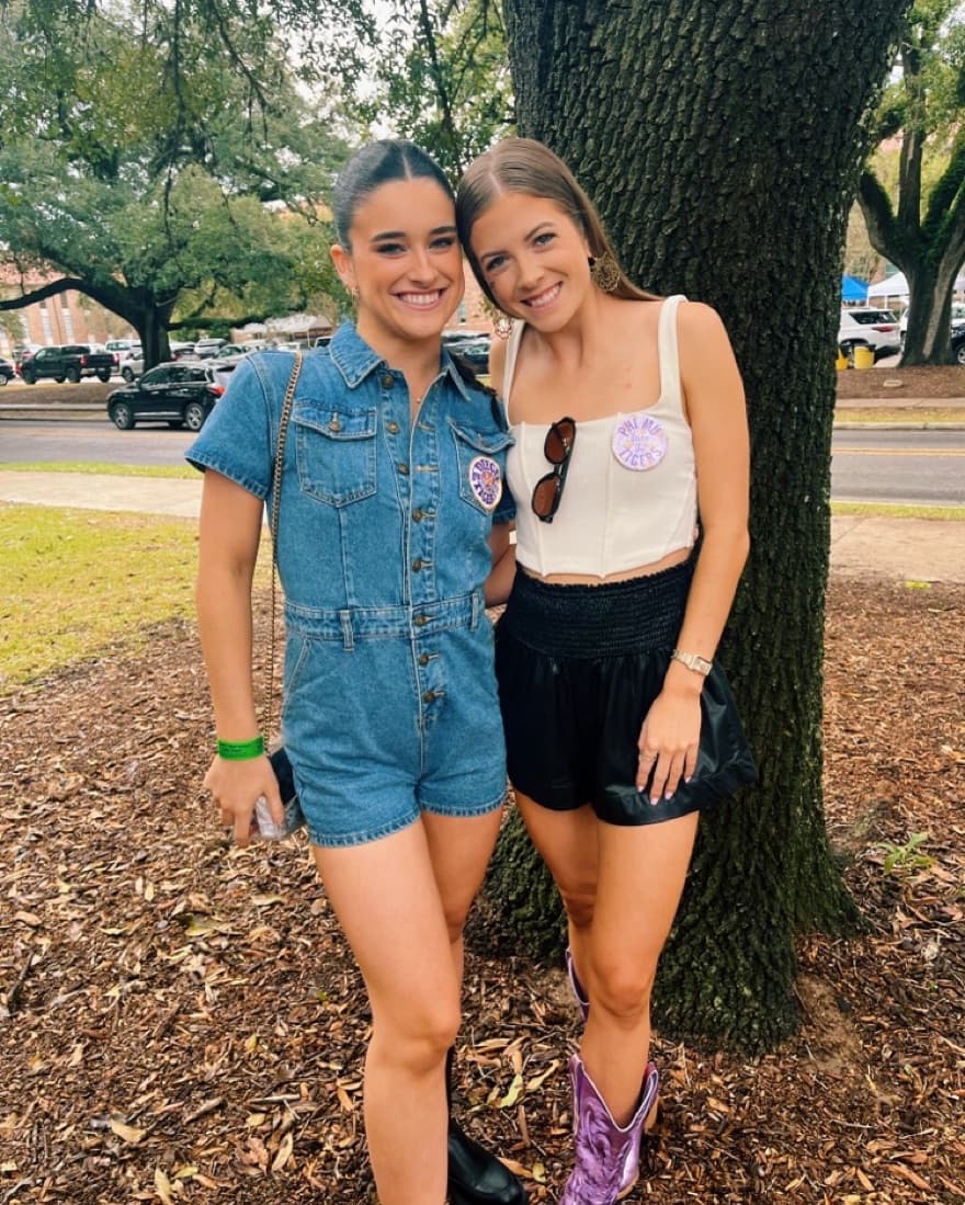Denim Romper - Image 2
