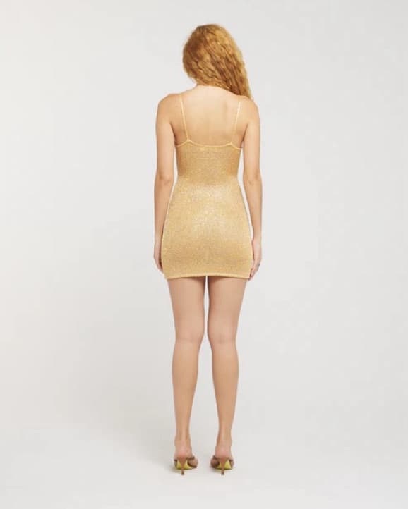 Asta Resort Gold Sequin Dress - Image 5
