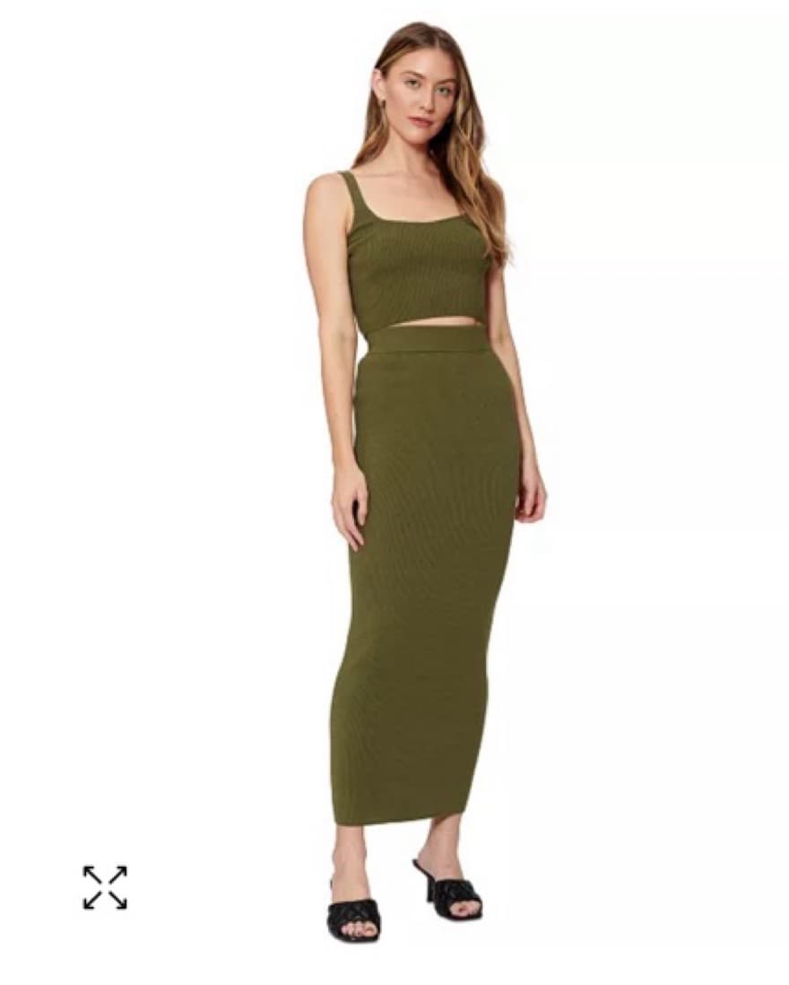 Sofia Richie x bar III Ribbed Knit Set - Image 1