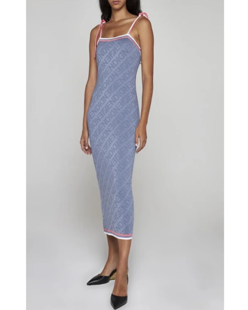 $2k+ FENDI Midi Dress - Image 3
