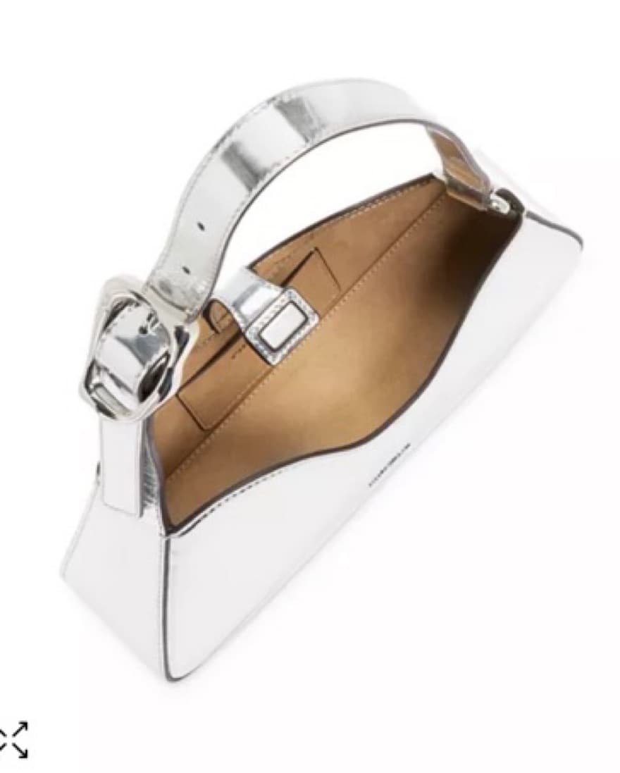 Cult Gaia Structured Silver Bag  - Image 3