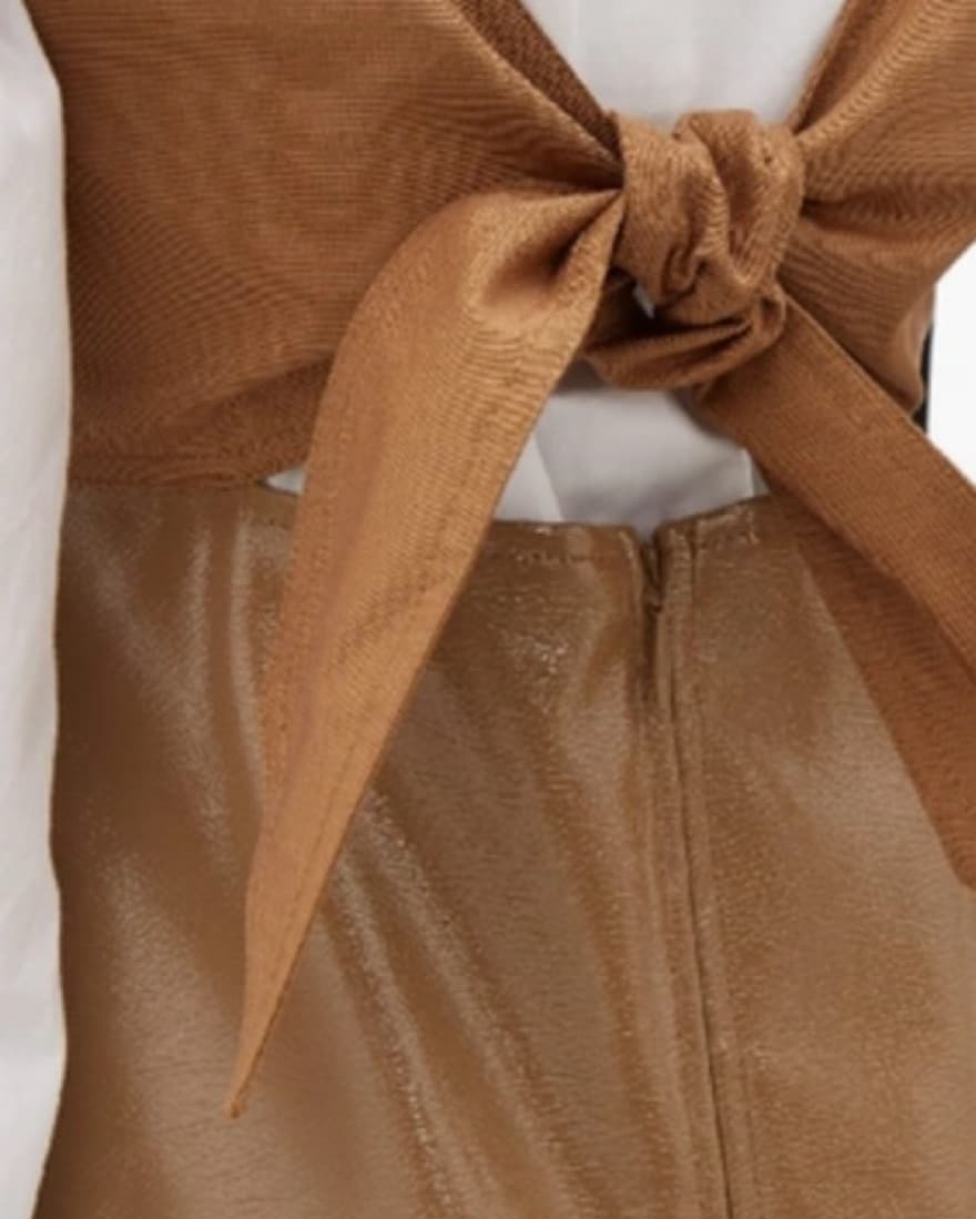 Ganni Leather Dress - Image 5