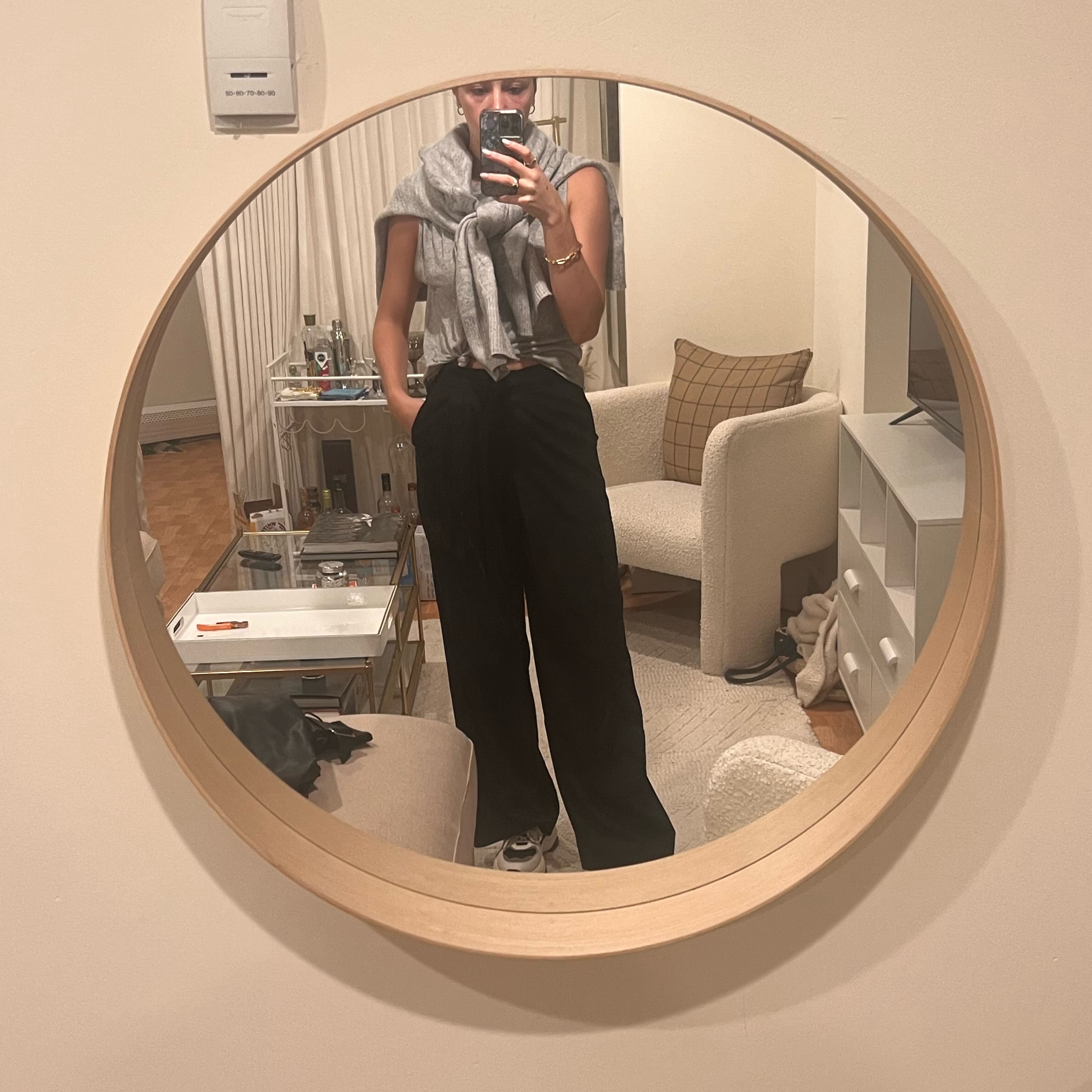 Half Black/striped Cargo Trouser - Image 5