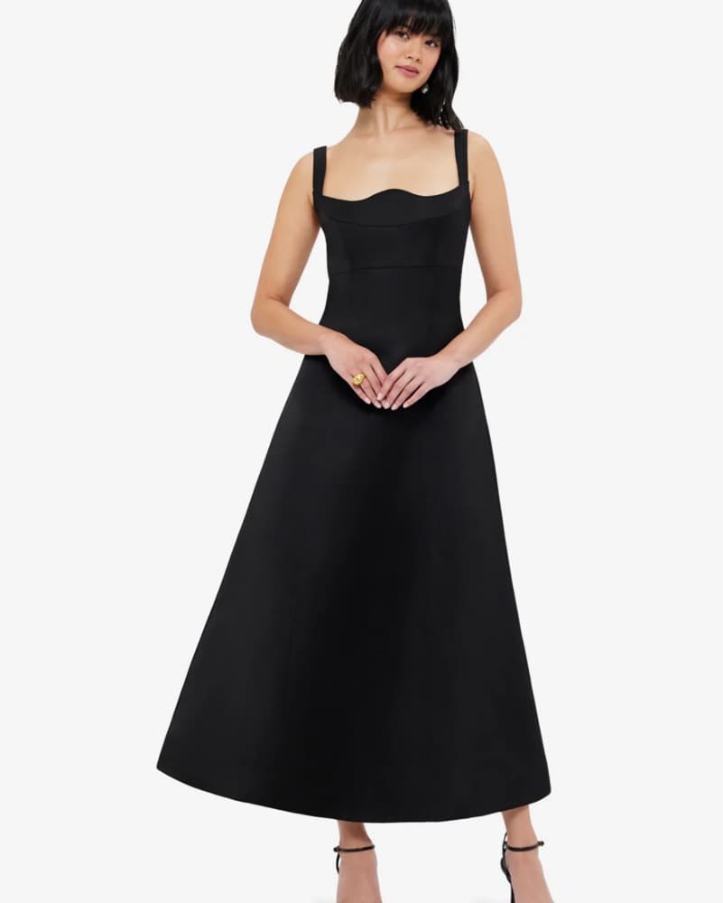 Leo lin odette Black Dress - Image 3