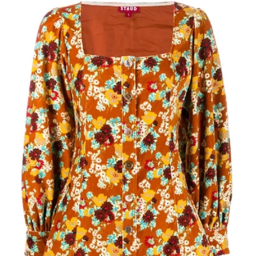 Staud Floral Chandler Dress  - Image 1