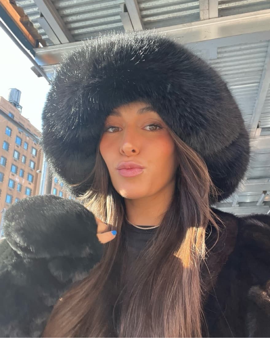 Faux Fur Hat - Image 1