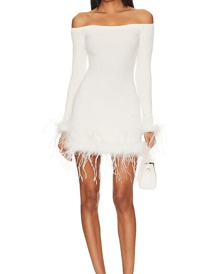 Lovers & Friends: ELLERIE FEATHER KNIT  - Image 1
