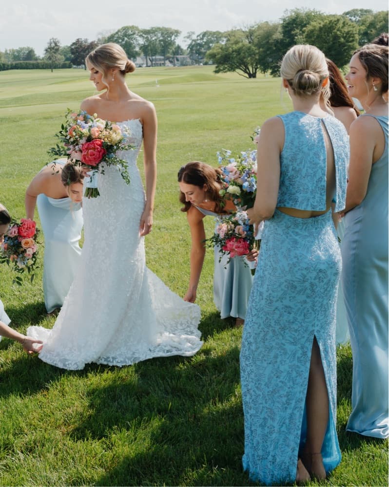 Blue Staud Gown - Image 4
