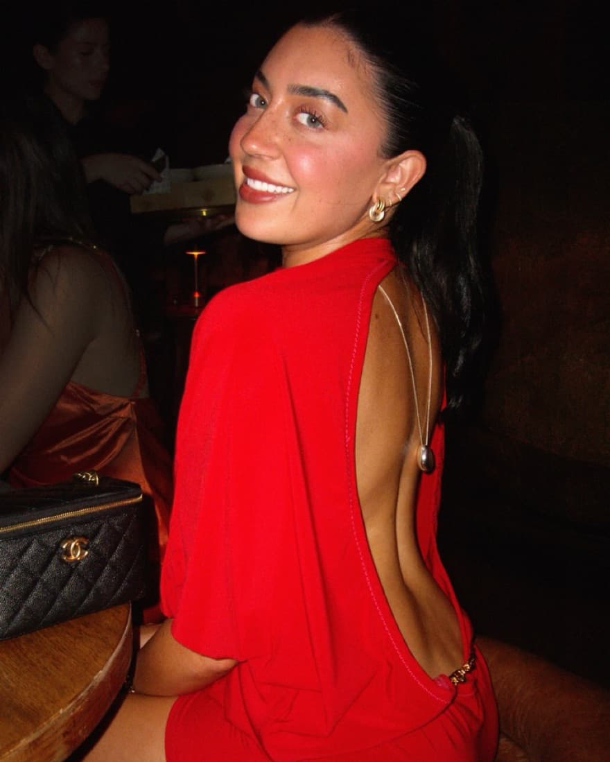 Sylavie Swimwear Red Mini Dress - Image 1