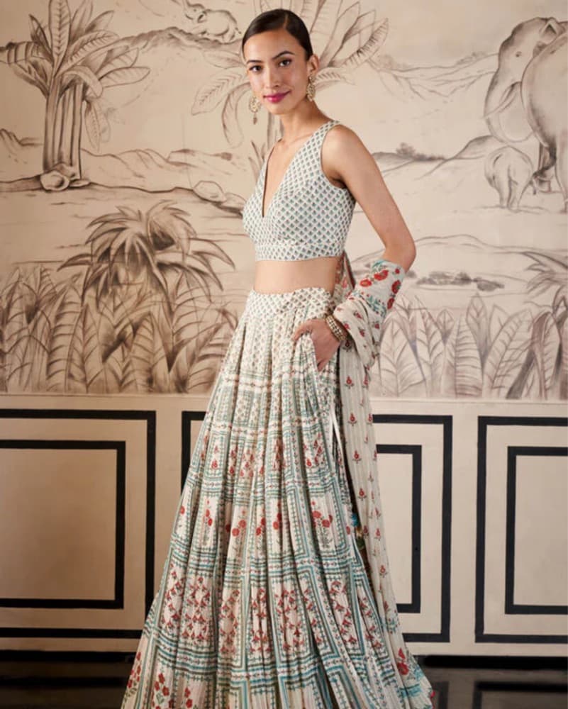 Anita Dongre Lehenga  - Image 3