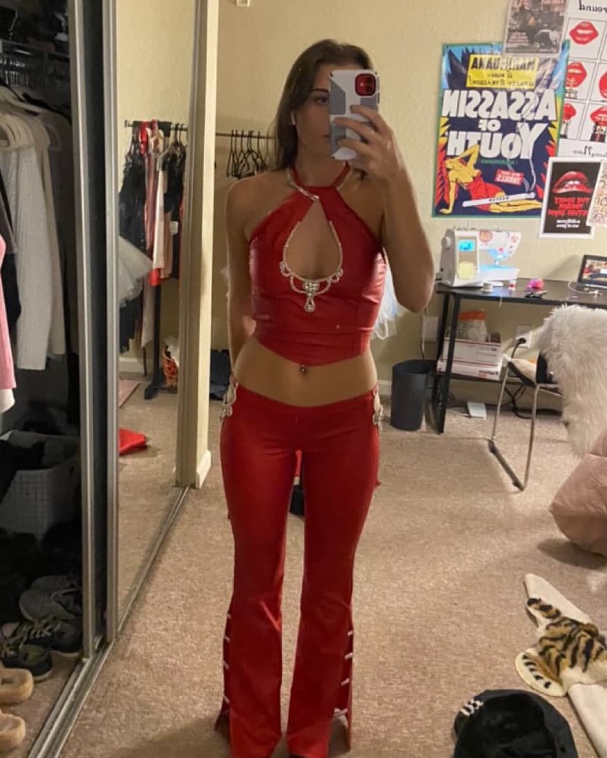 Handmade Custom Xtina Costume Set - Image 2
