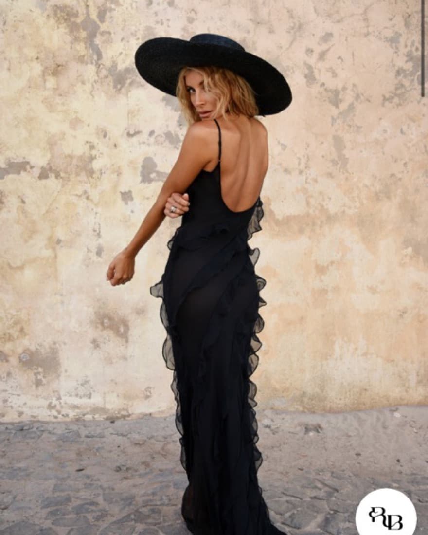 Rat And Boa Black Selena Dress - Image 4