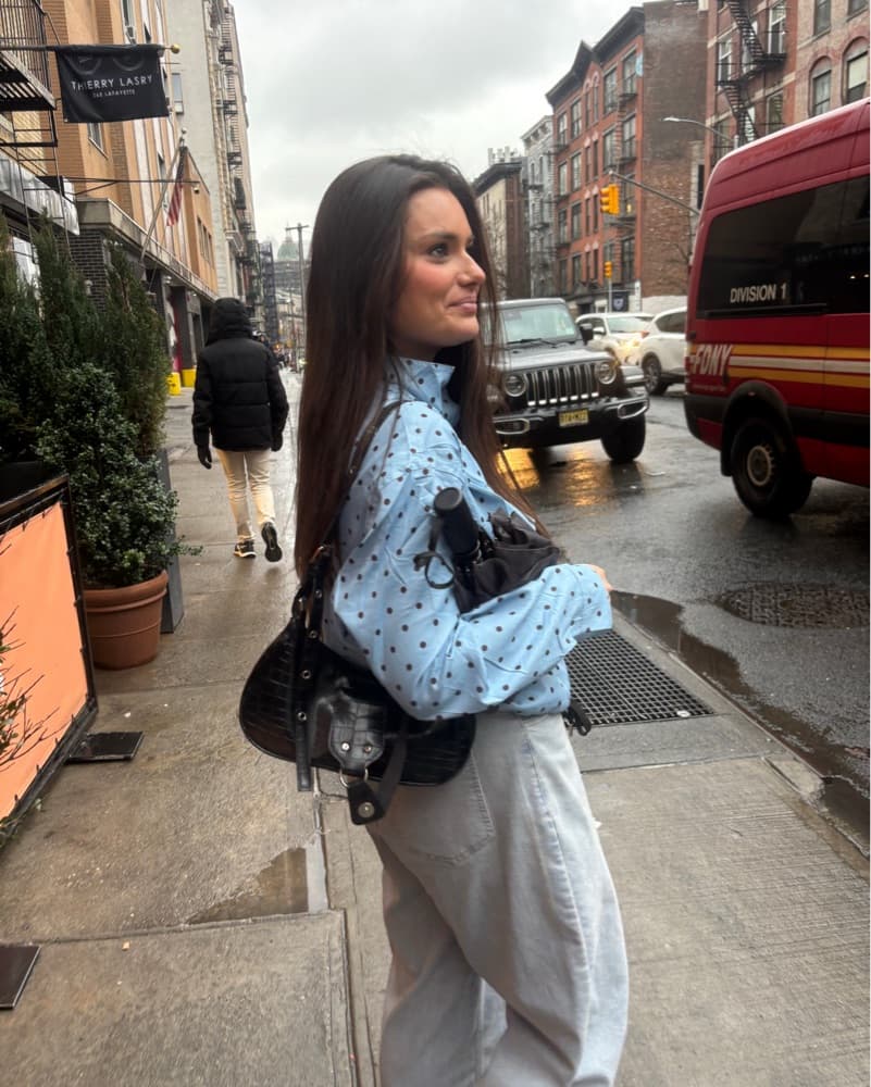 Blue Polka Dot Jocket - Image 4