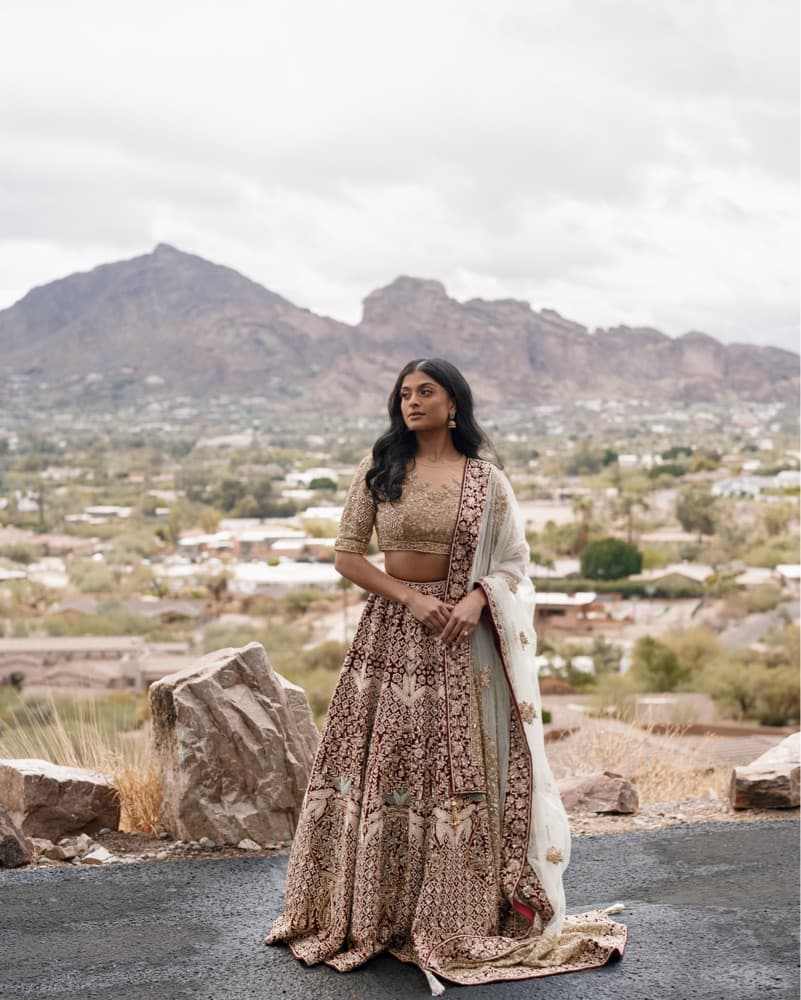 Indian Bridal Lehenga - Image 1